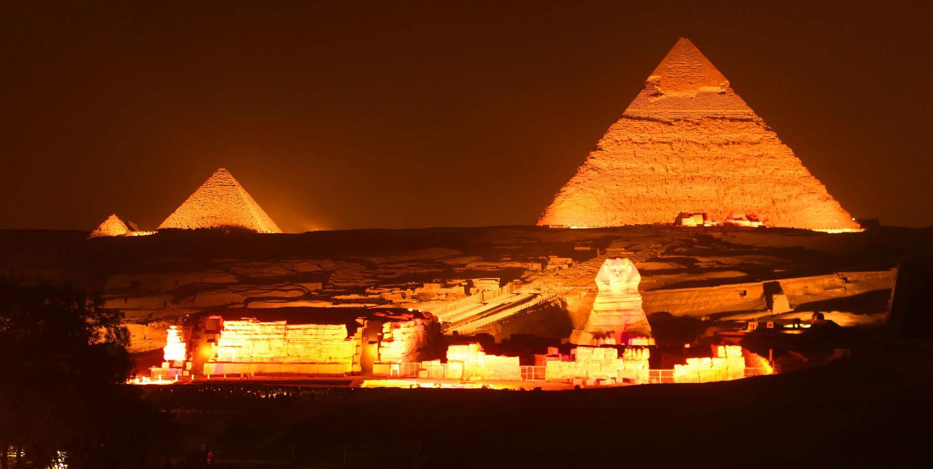Sound & Light Show at the Pyramids in Cairo