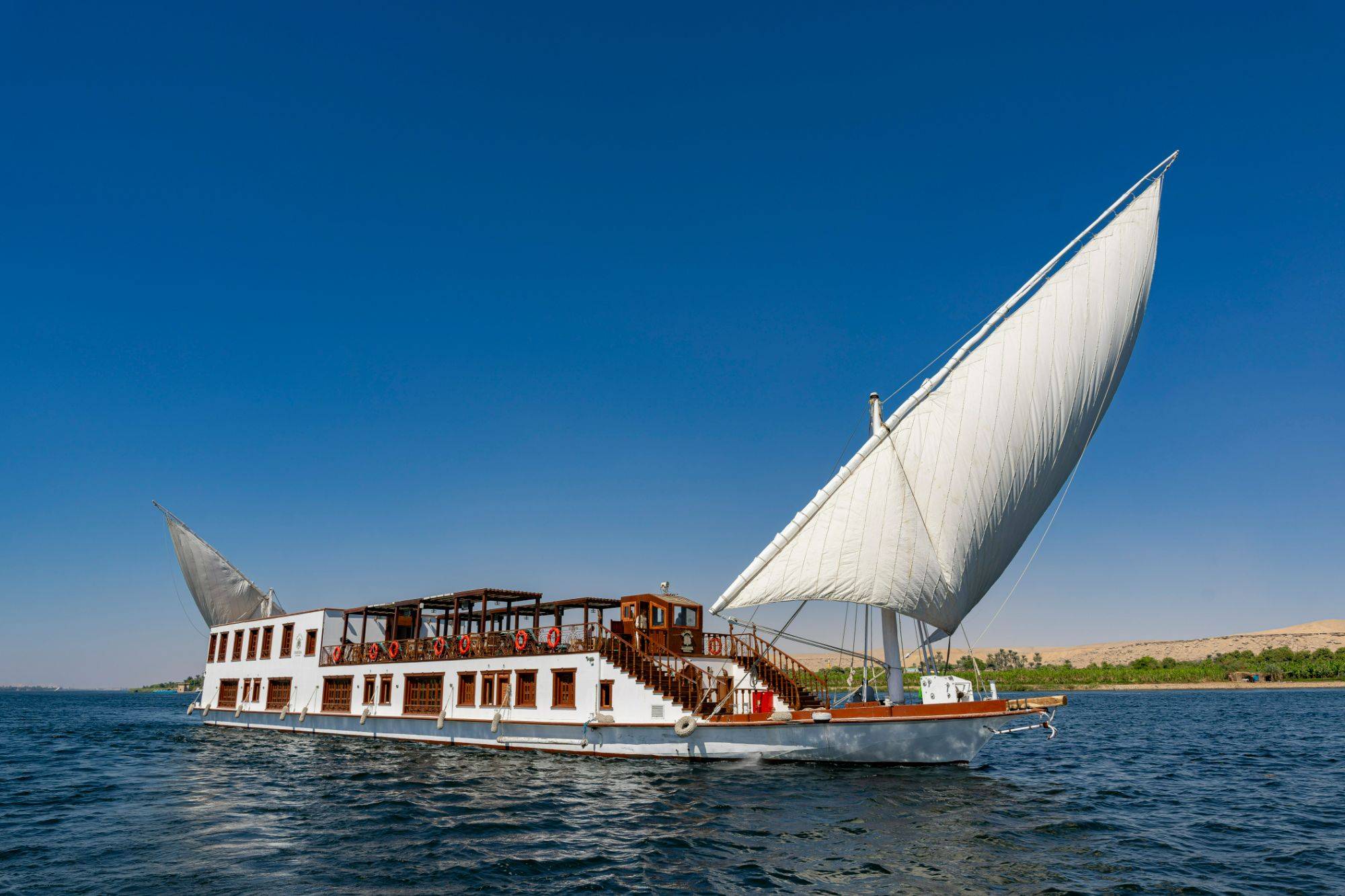 Dendarah by Boat from Luxor
