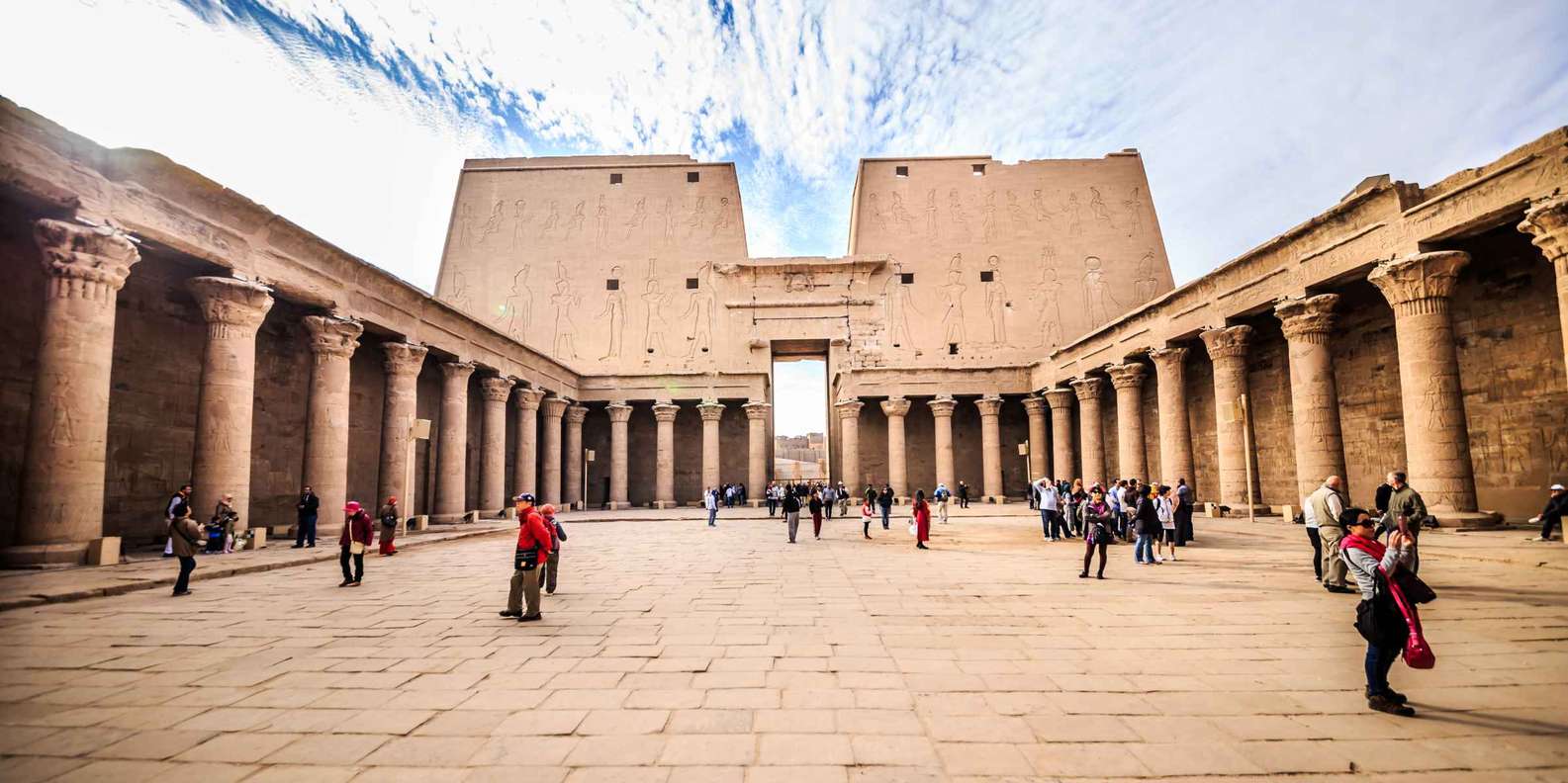 Edfu and Kom Ombo Temples from Luxor