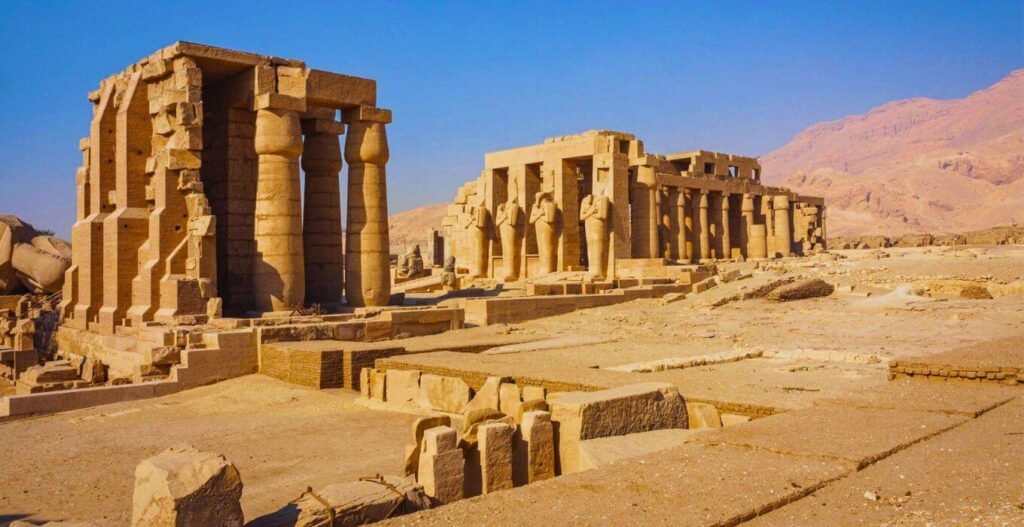 West Bank Highlights: Ramesseum, Medinet Habu & Nobles Tombs